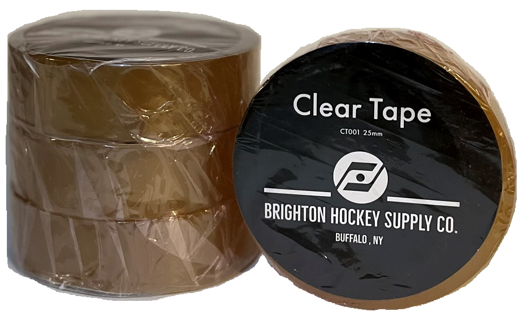 Brighton Hockey Clear Tape for Ice hockey shin pads